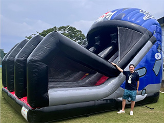 ヘルメット型すべり台